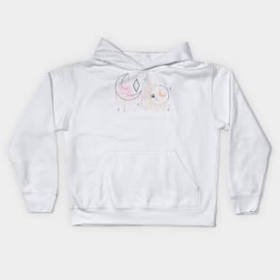 Celestial Moon & Sun Kids Hoodie